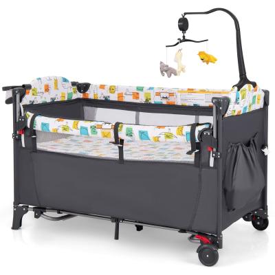 5-in-1 Portable Baby Bedside Bassinet