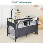 5-in-1 Portable Baby Bedside Bassinet