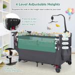 5-in-1 Portable Baby Bedside Bassinet