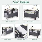 5-in-1 Portable Baby Bedside Bassinet