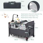 5-in-1 Portable Baby Bedside Bassinet