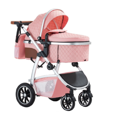 3 in 1 Prams Travel System, Pushchair with Height Adjustable Handle